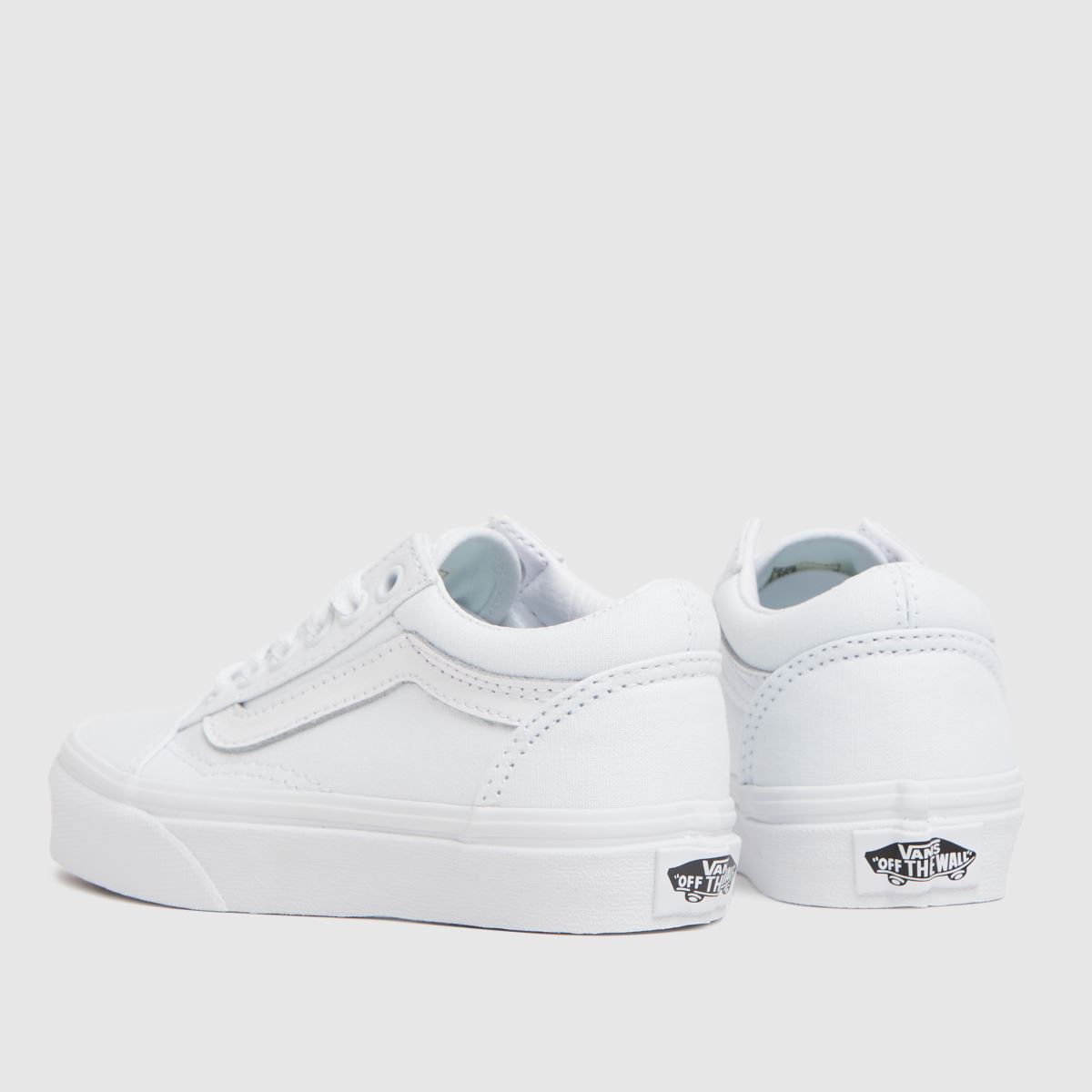 Bílé dětské tenisky Vans Old Skool