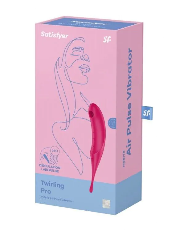 Satisfyer Twirling Pro Rød Massager