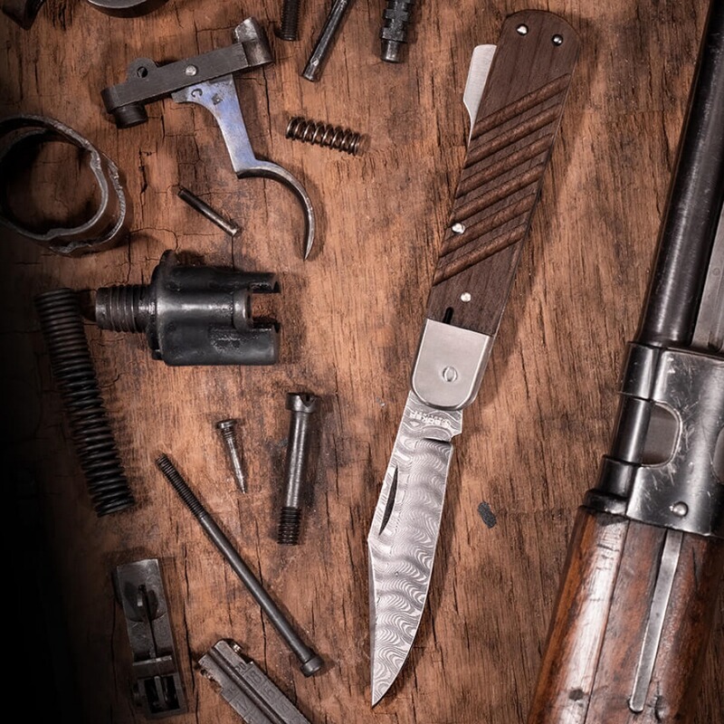B&ouml;ker Taschenmesser 98k-Damast