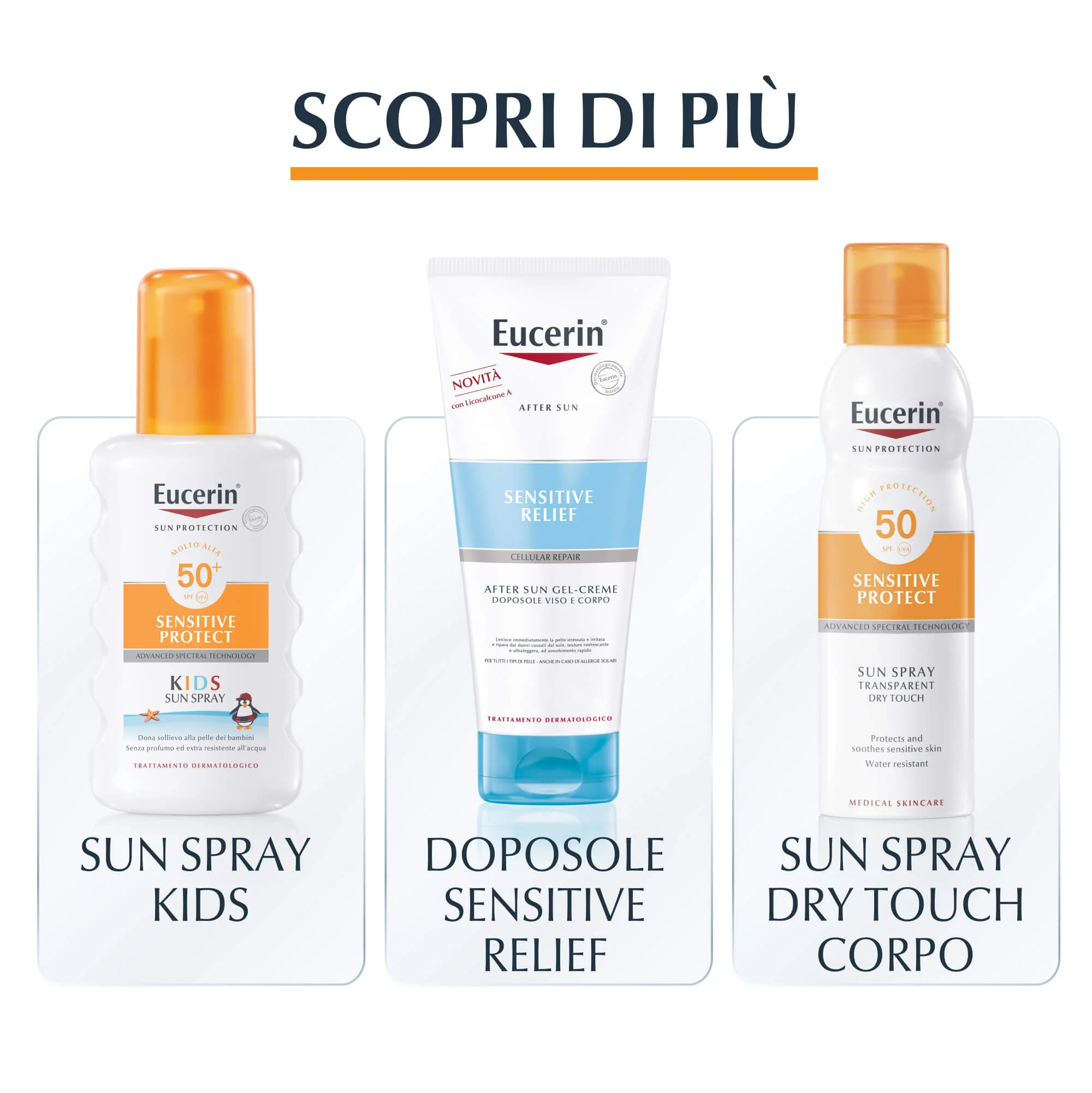 Sun Protection Hydro Protect Ultra-Light Fluid SPF50+ - Krema za sunčanje za lice s visokom zaštitom.