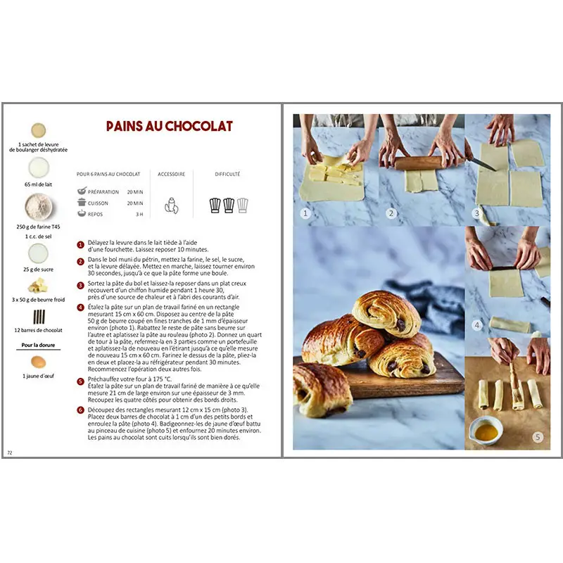 LIVRE BOULANGERIE PATISSERIE