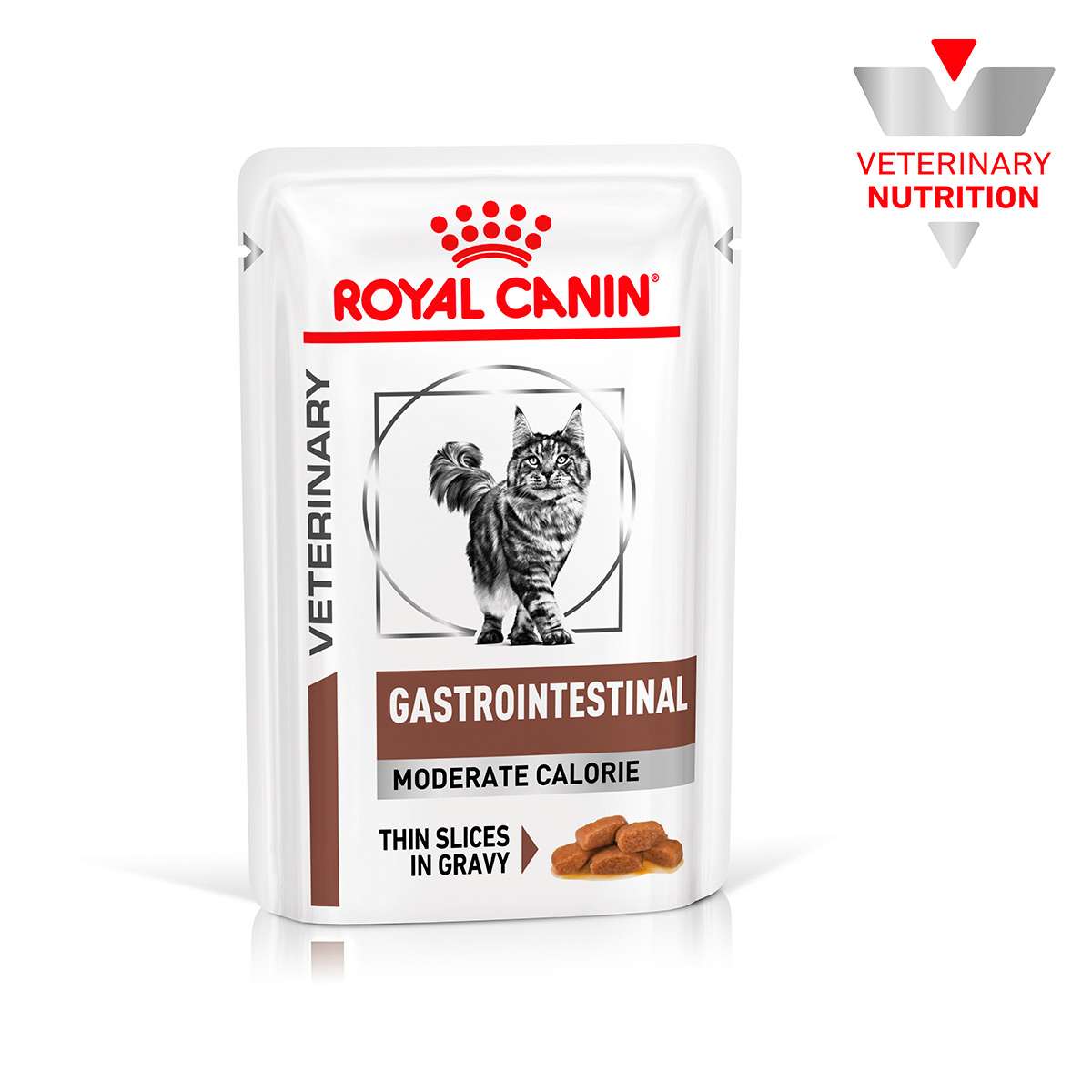 ROYAL CANIN Veterinary GASTROINTESTINAL MODERATE CALORIE Nassfutter für Katzen 12x85g