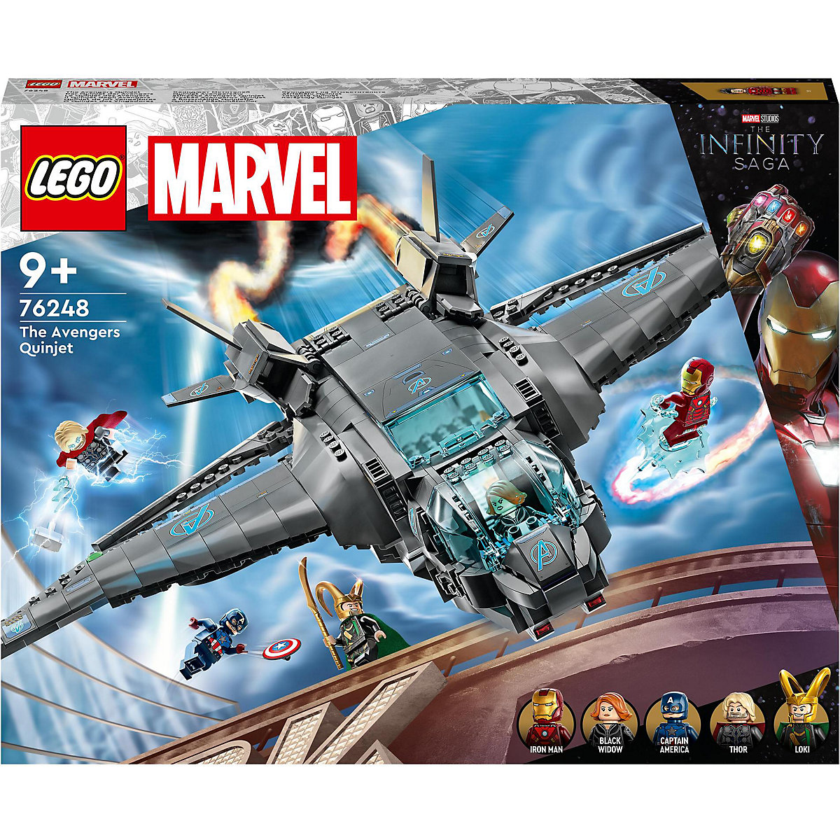 LEGO® Marvel Super Heroes™ 76248 Der Quinjet der Avengers