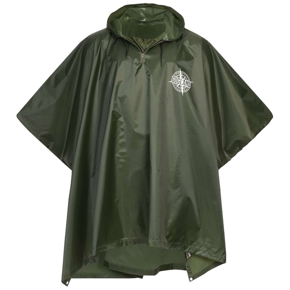 GOGLAND® Monsun Regenponcho grün
