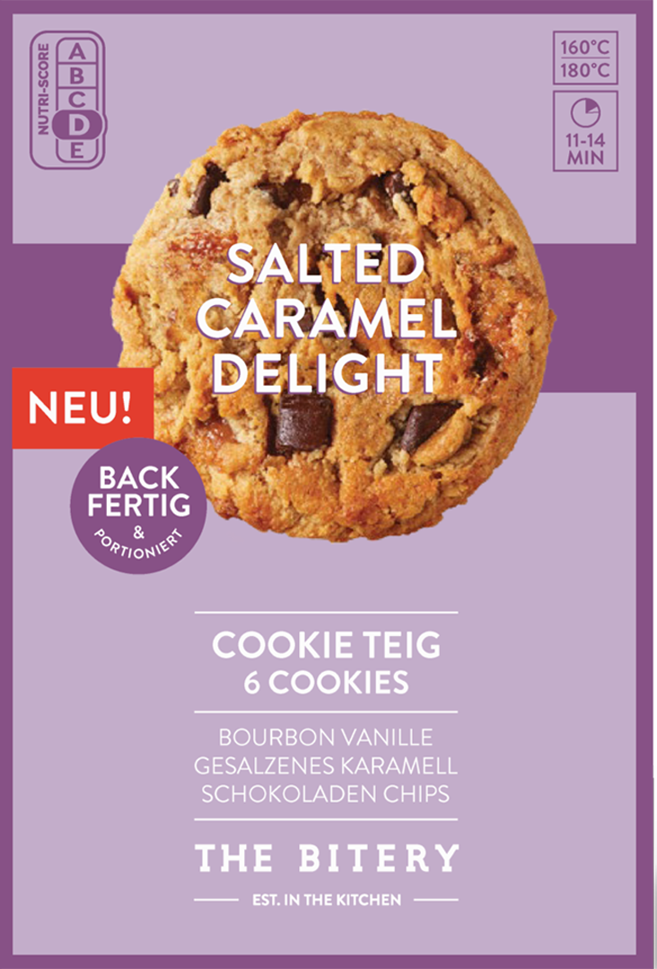 The Bitery Salted Caramel Delight Cookie