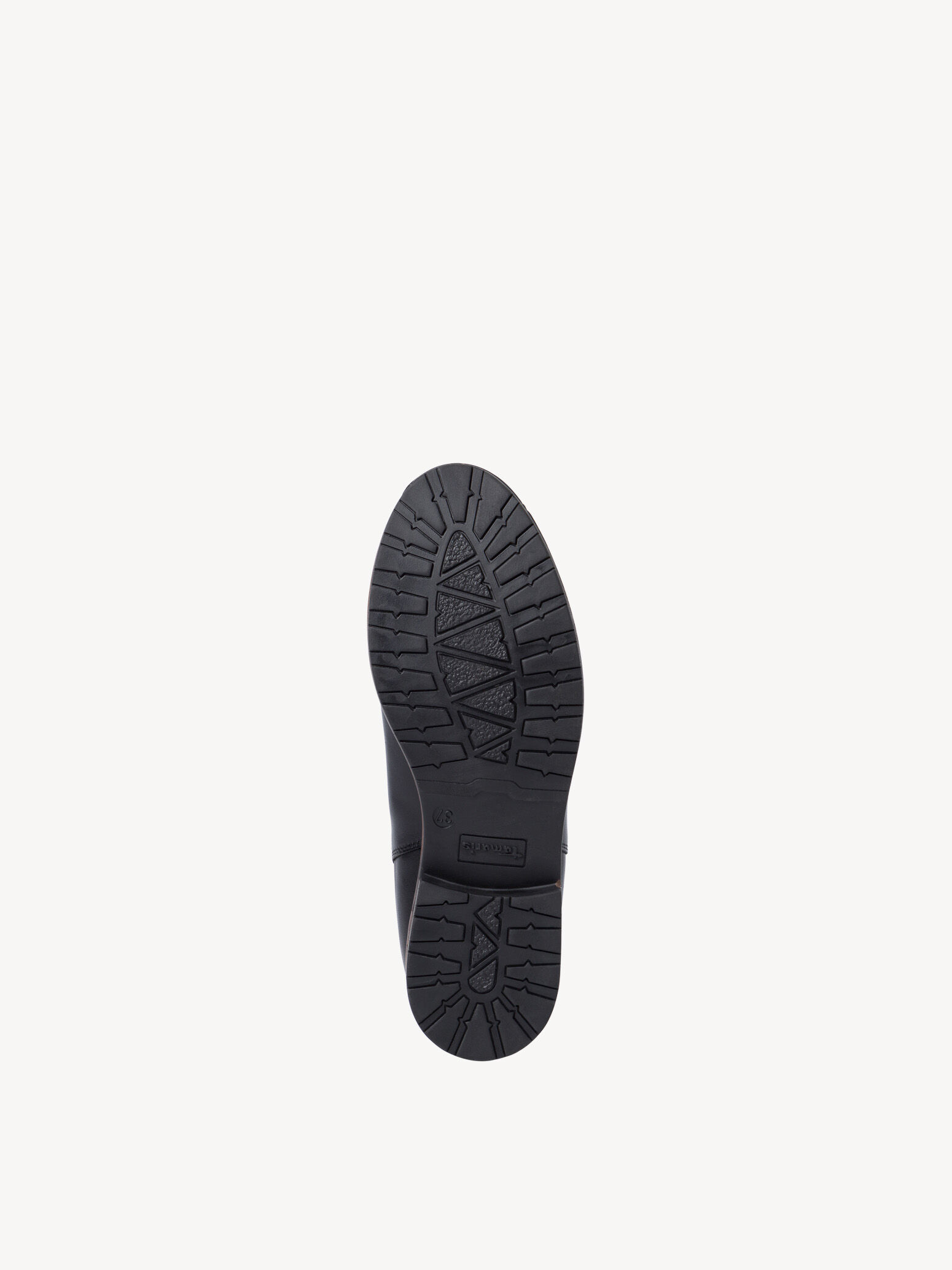 Bottine Chelsea en cuir - noir