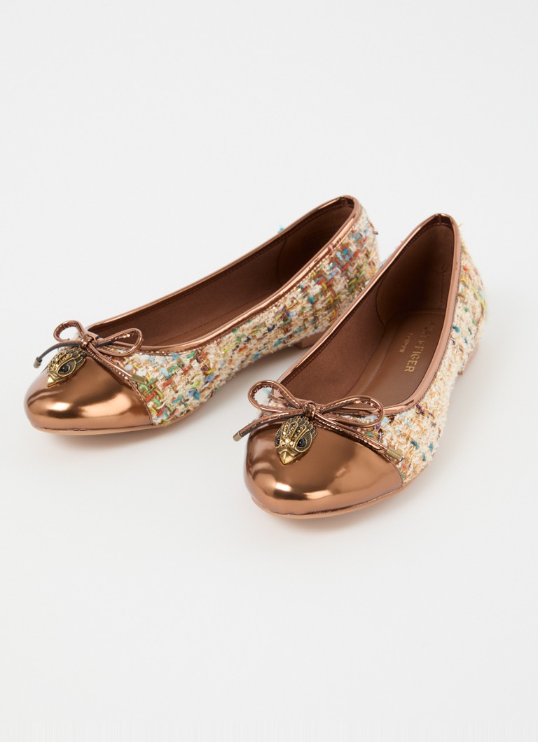 Kurt Geiger Eagle ballerina with bow detail