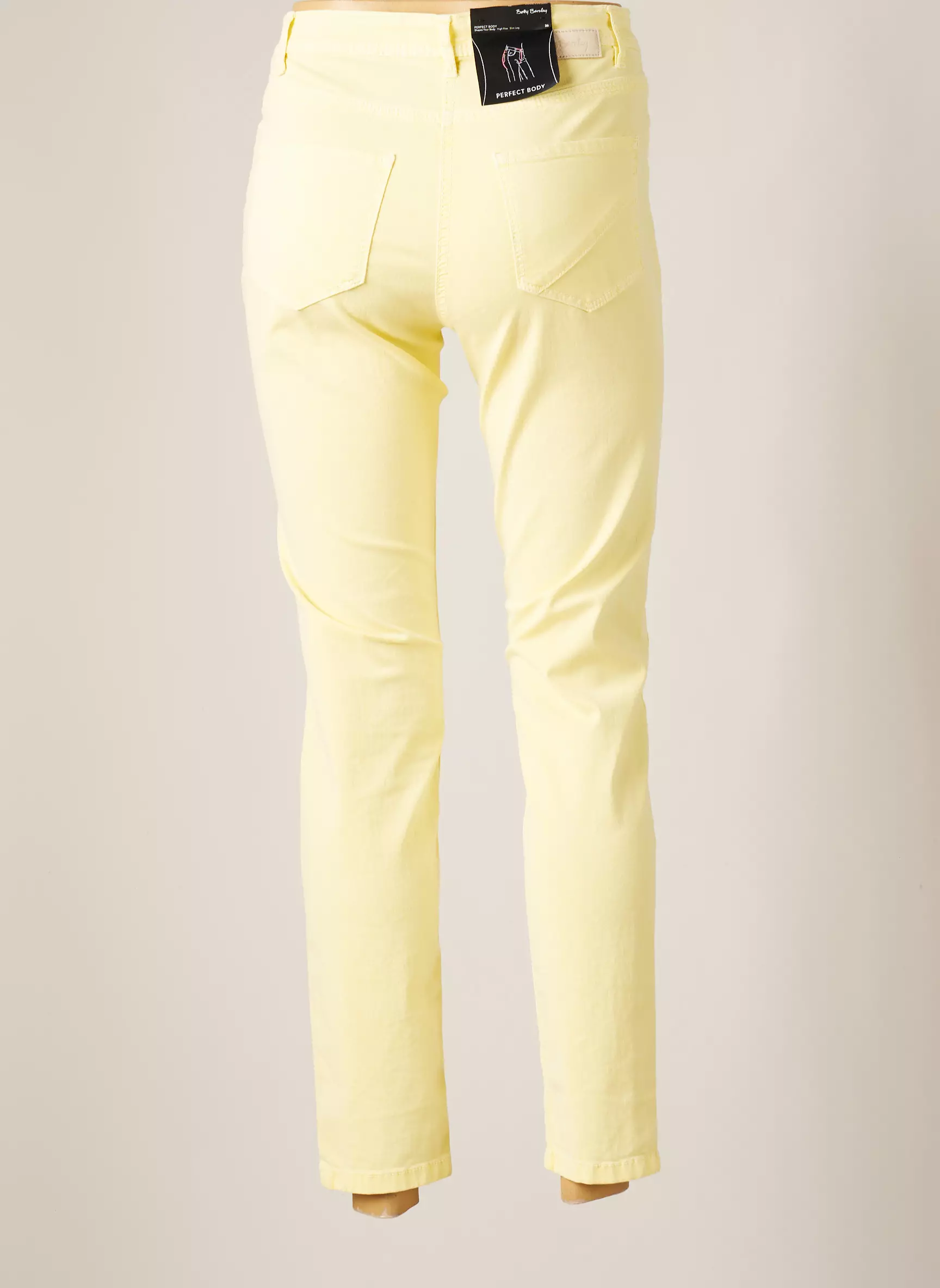 Betty Barclay Pantalons Slim Femme couleur jaune