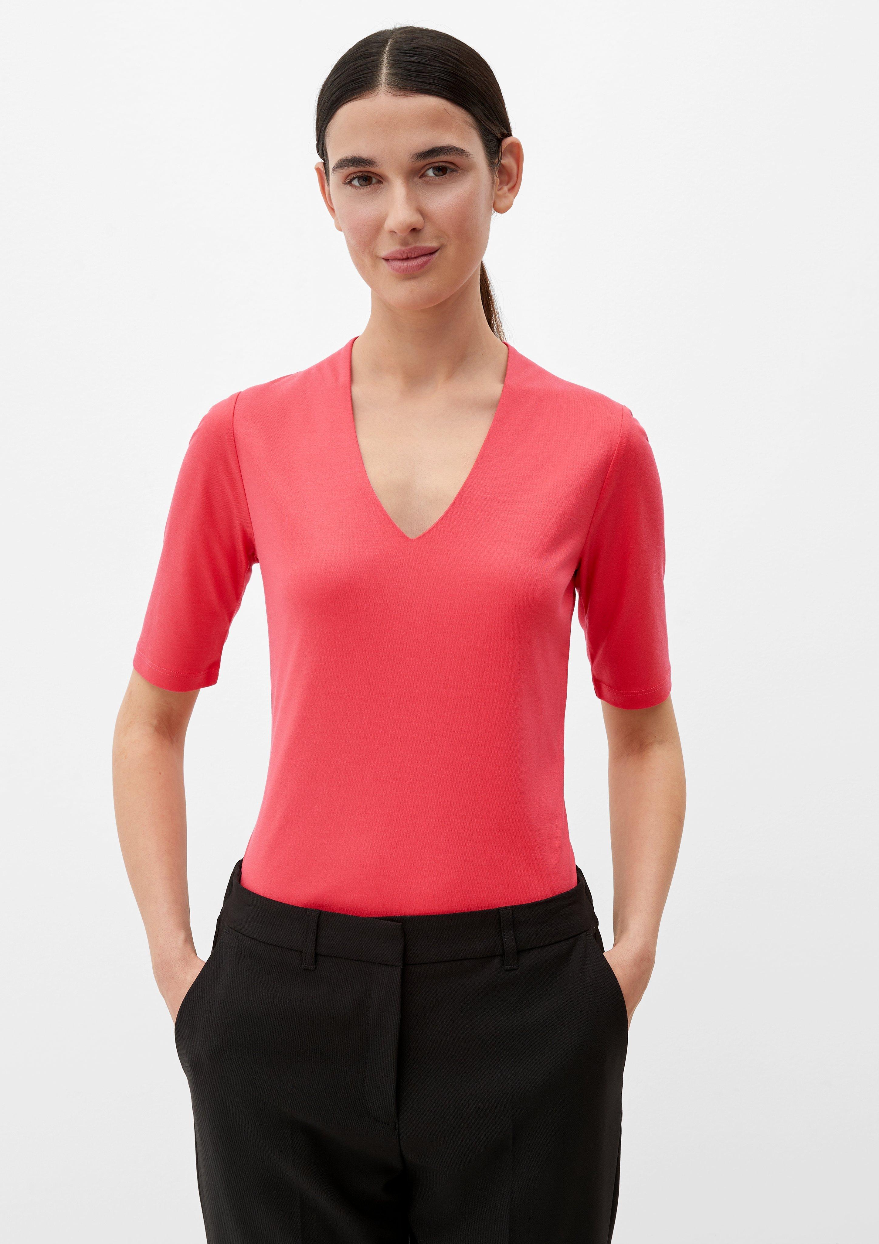 T-Shirt aus Lyocell  2130154-4515