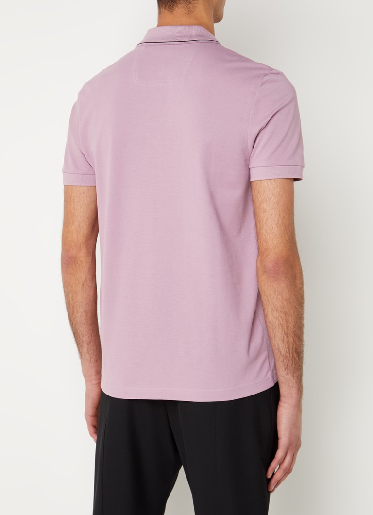 HUGO BOSS Paule slim fit polo majica s vezom logotipa