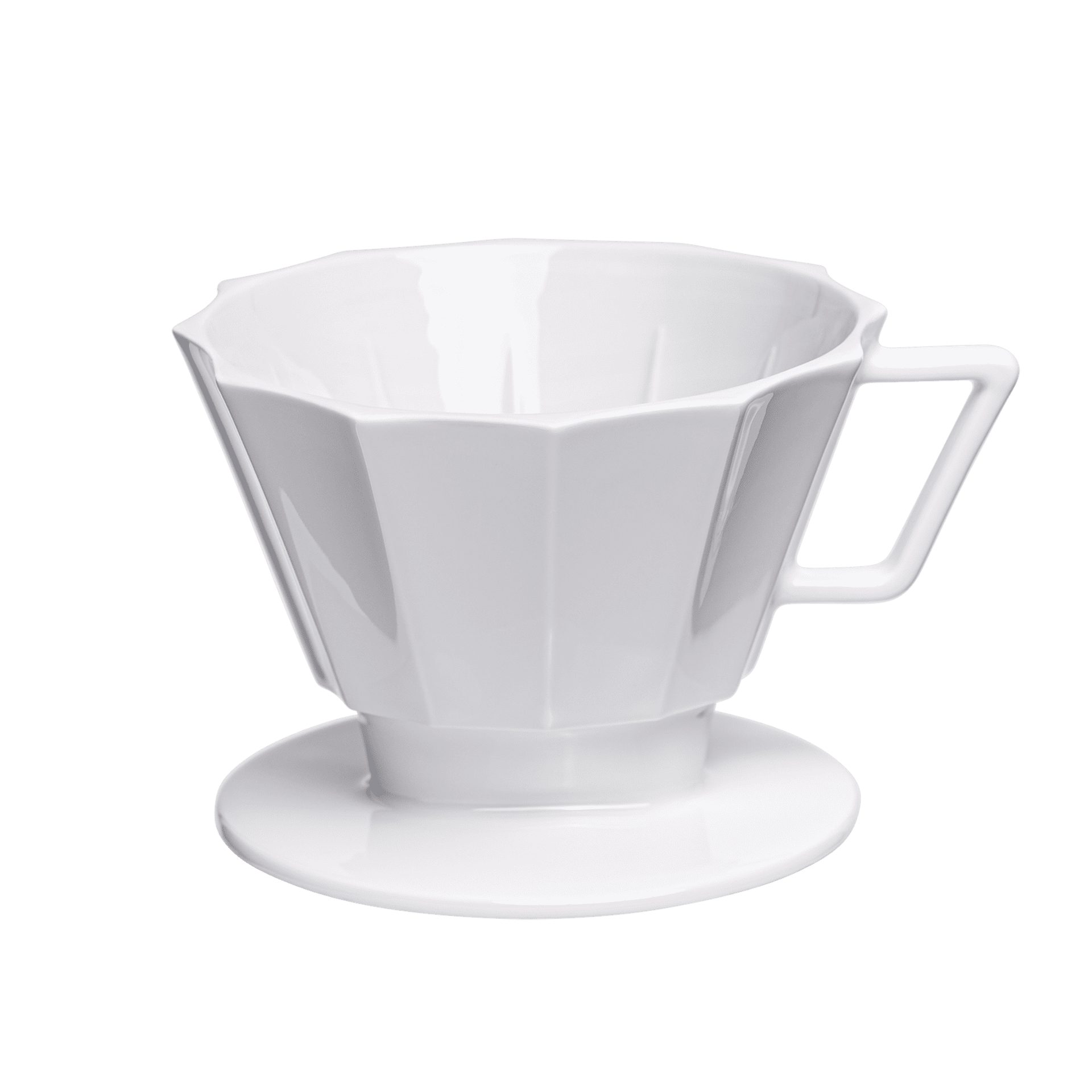 Mahlwerck Manufaktur Handfilter Kaffeefilter, Porzellan, Größe 1 x 4