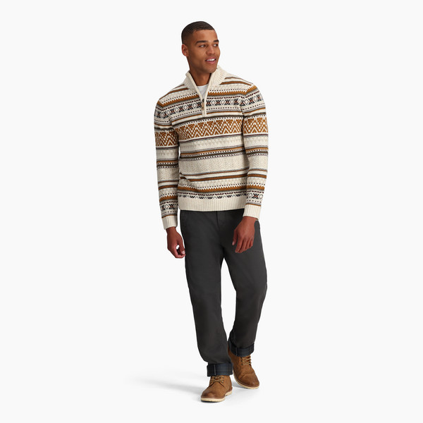 PONDEROSA 1/4 ZIP Herren - Strickpullover