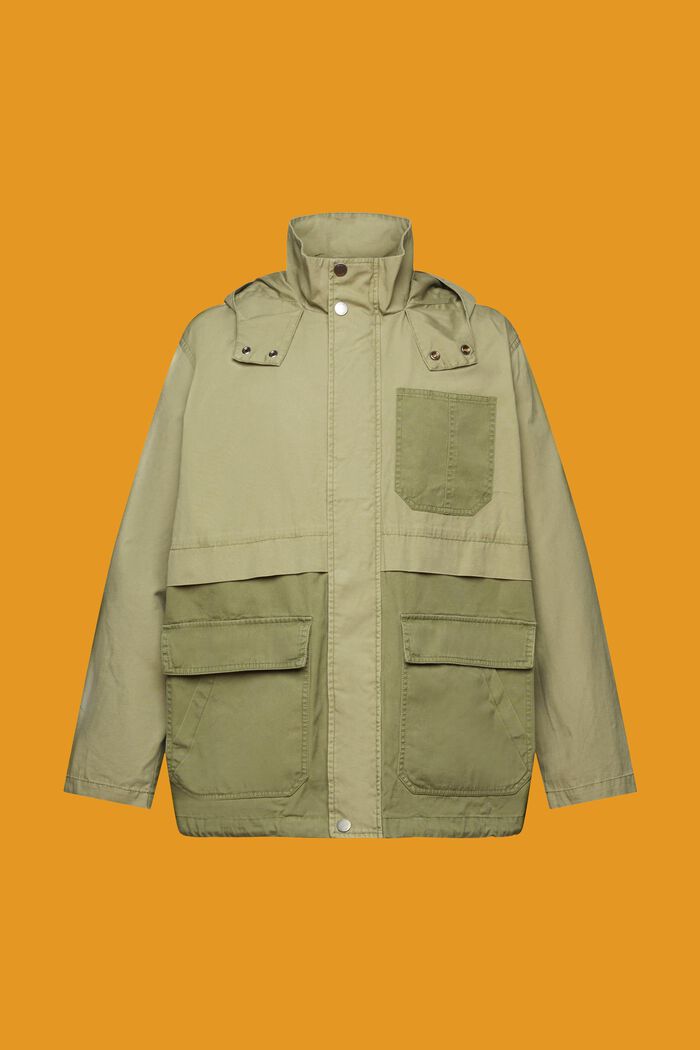 Parkajacke für die Übergangszeit, 100 % Baumwolle