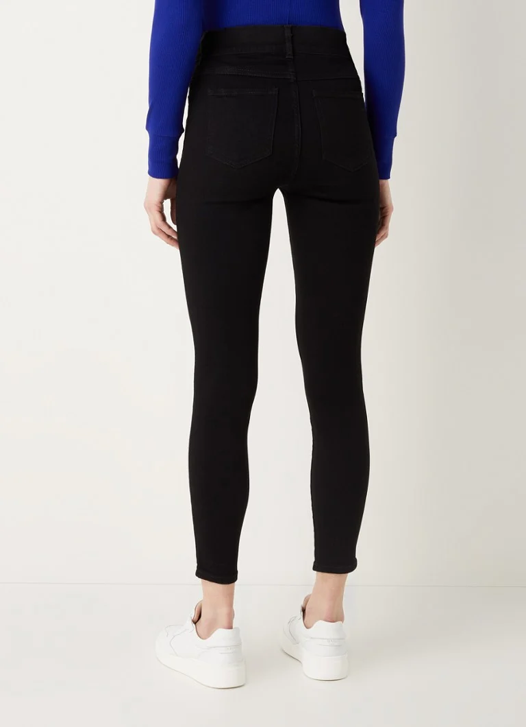 SPANX High waist skinny fit cropped denim leggings