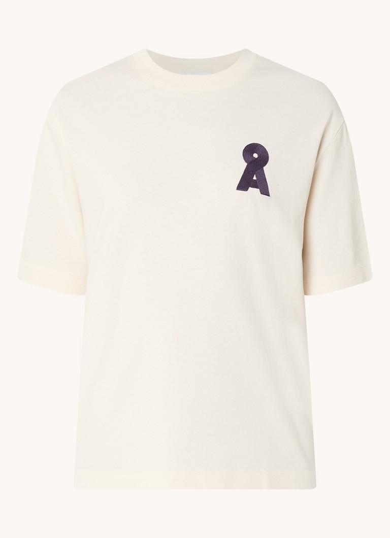 T-shirt ARMEDANGELS Tarjaa in misto cotone biologico con logo ricamato.