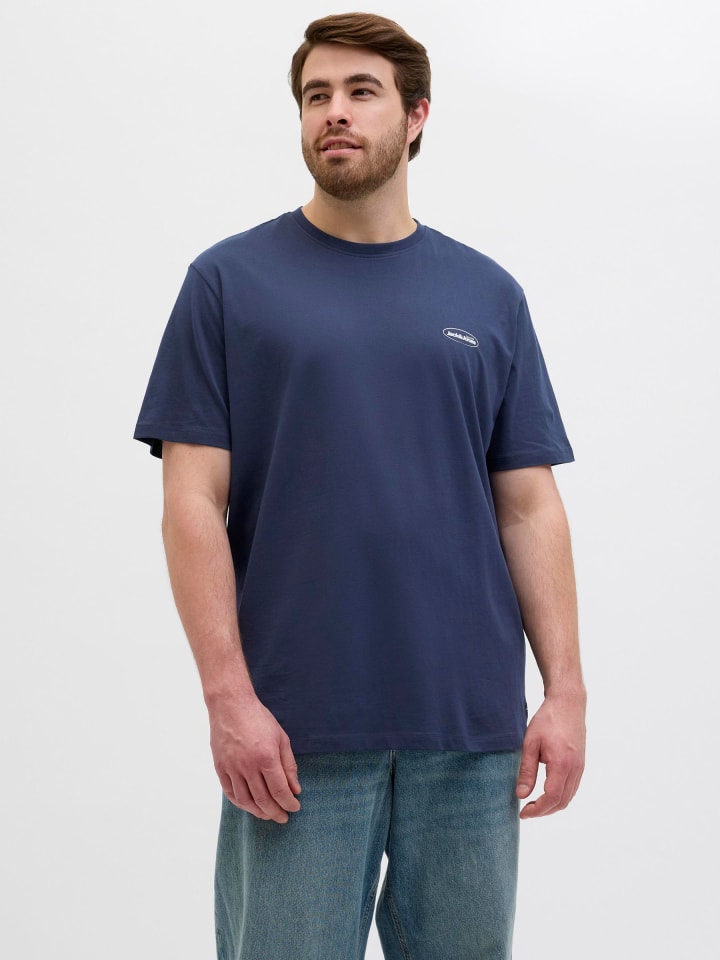 JACK & JONES PLUS T-shirt in Iceberg Green günstig kaufen