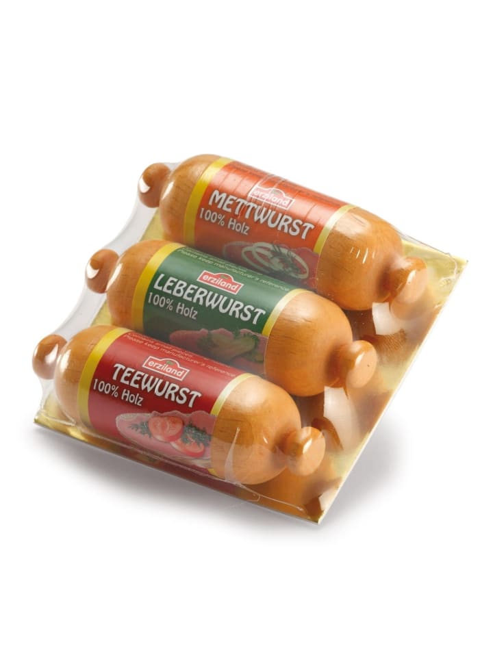 Erzi Würstchen zum Streichen für Kaufladenzubehör in mehrfarbig günstig kaufen onesize
