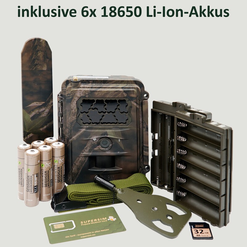 SEISSIGER Wildkamera Special-Cam LTE Supersim-Edition mit Akku