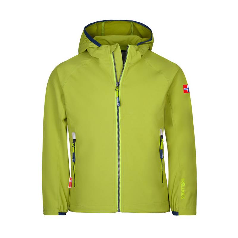 Trollkids Kvalvika Softshelljacke Kinder