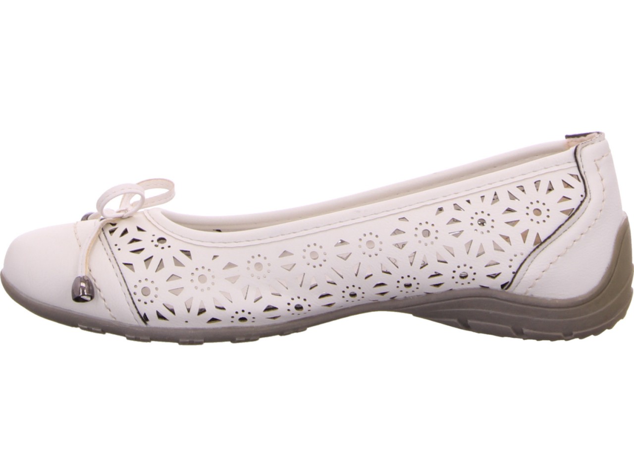 DIVERSE Sportliche Slipper weiss