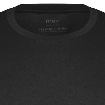 Mey, Hybrid Longsleeve, COOLMAX® geruchshemmend, schwarz