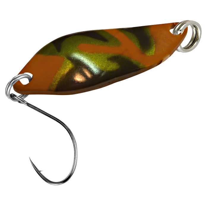 FTM Trout Spoon Strike (2,1 g, Camouflage Orange UV)