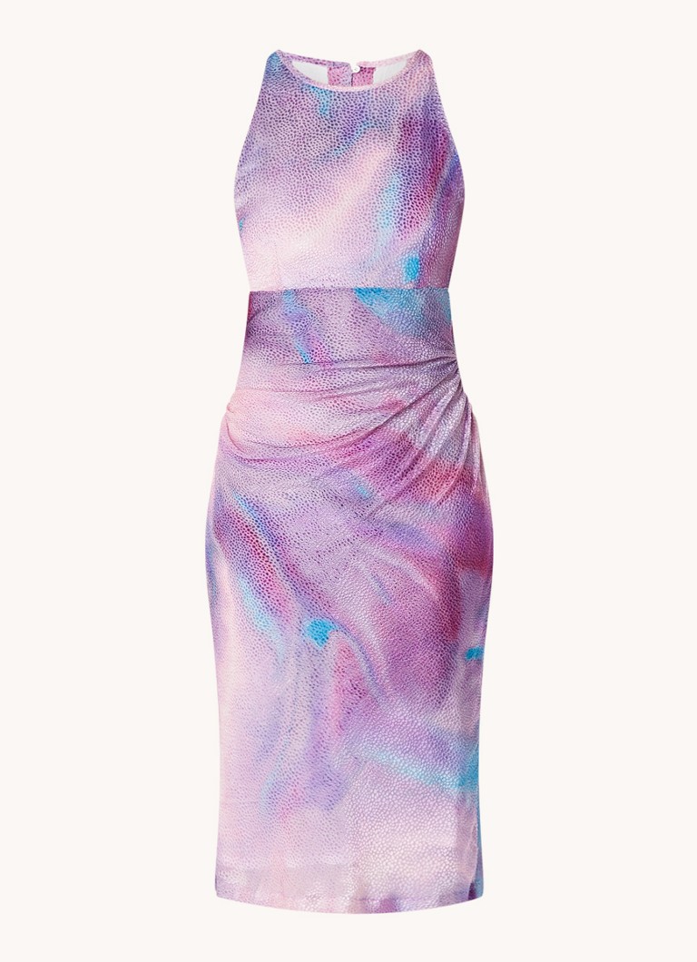 Abito midi IRO Lidama con motivo in velluto jacquard