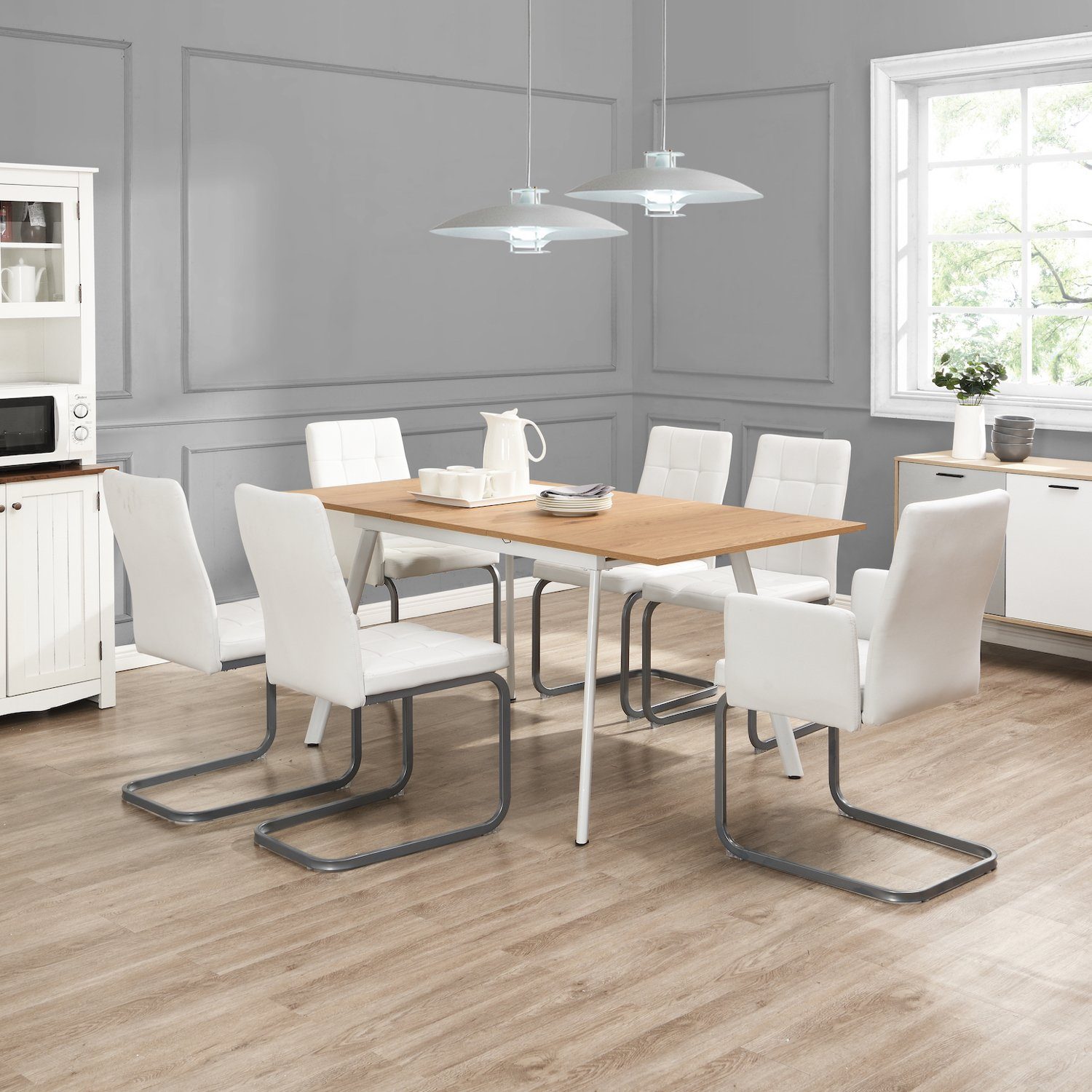 B&D home Esstisch Ausziehtisch SVANTJE, ausziehbar, 120-160cm