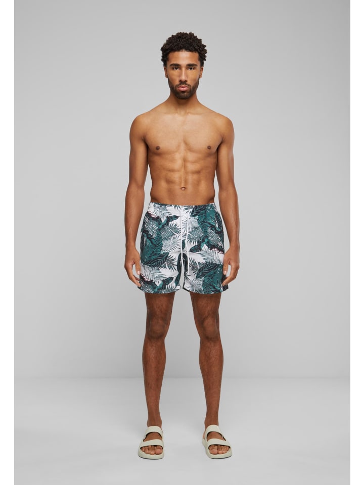 Urban Classics Urban Classics Badeshorts in palm leaves günstig kaufen