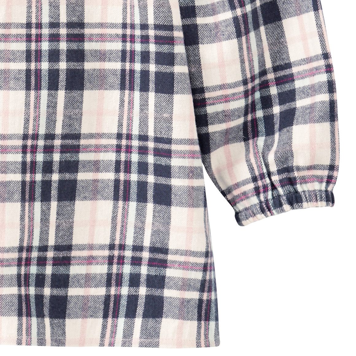 Mädchen Bluse im Karo-Look