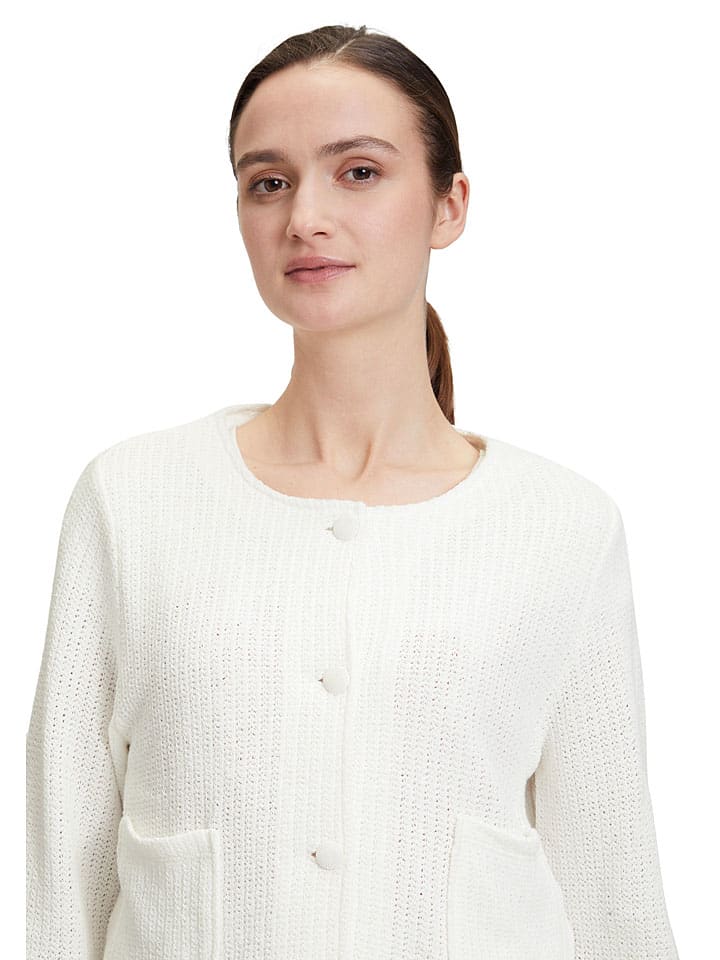 CARTOON Cardigan in Weiß günstig kaufen