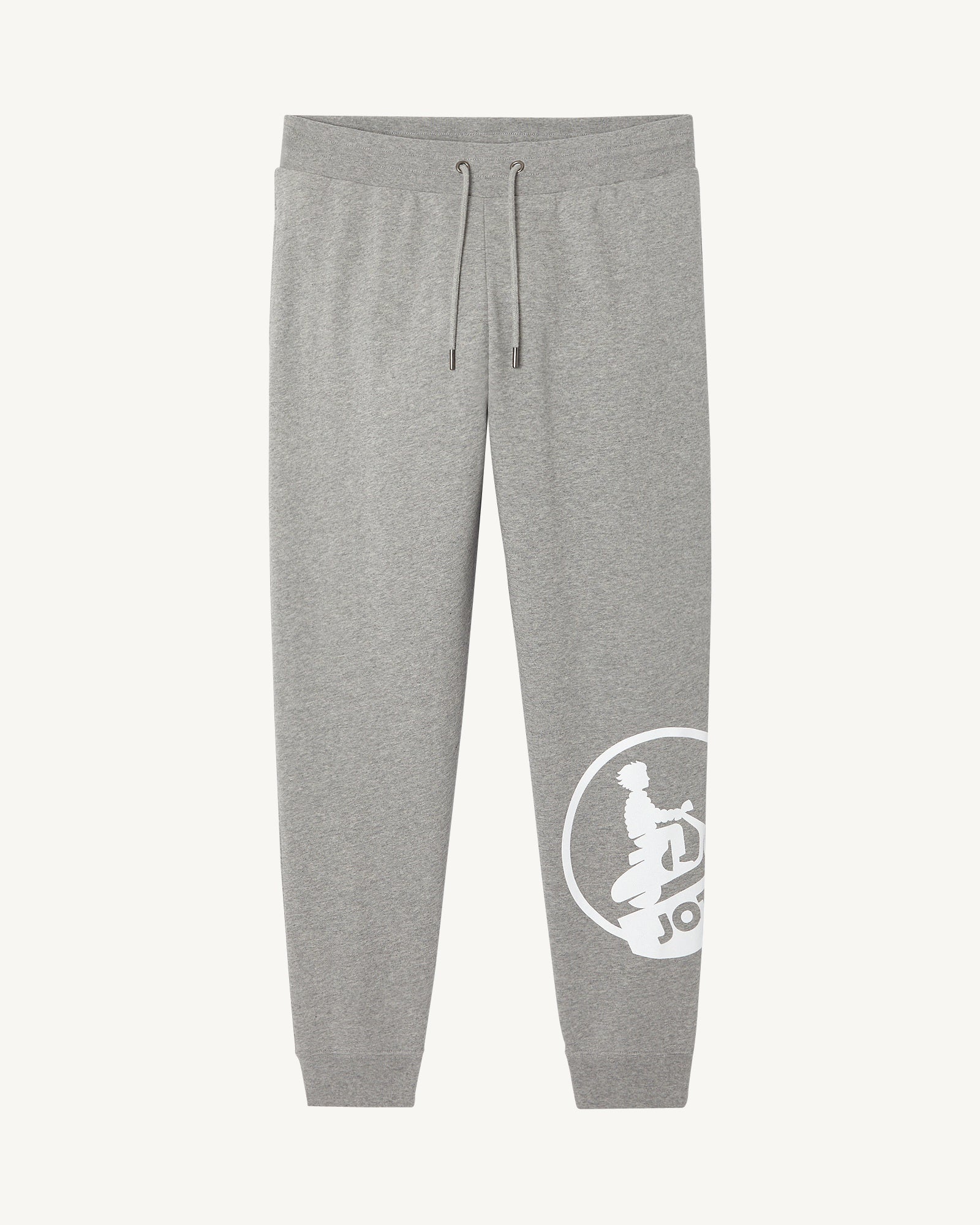 Jogpant homme en coton biologique Gris chiné Moledo