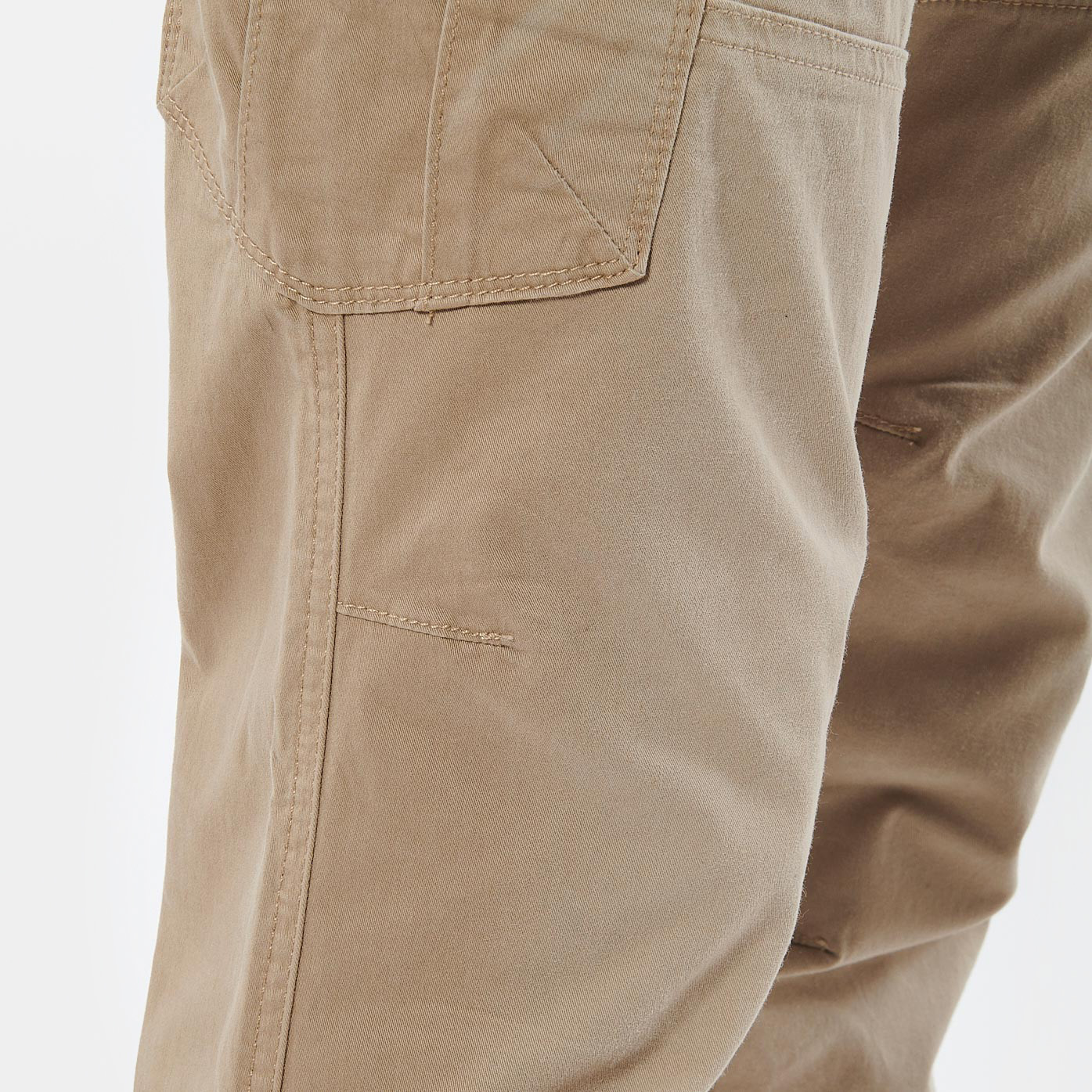KALIS  Jean relaxed straight beige homme