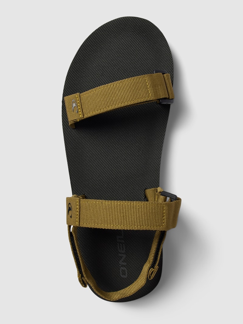 Sandalen mit Label-Patch Modell 'CAMORRO STRAP' in khaki