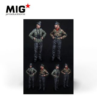 1/35 WSS ‘HJ’ Panzer Commanders - Normandy 1944
