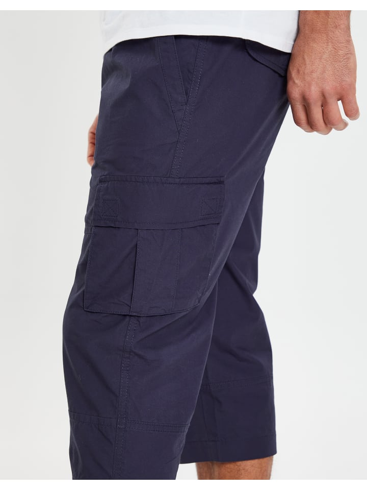 Threadbare Hose THB Trouser Bruce Cargo in Navy günstig kaufen