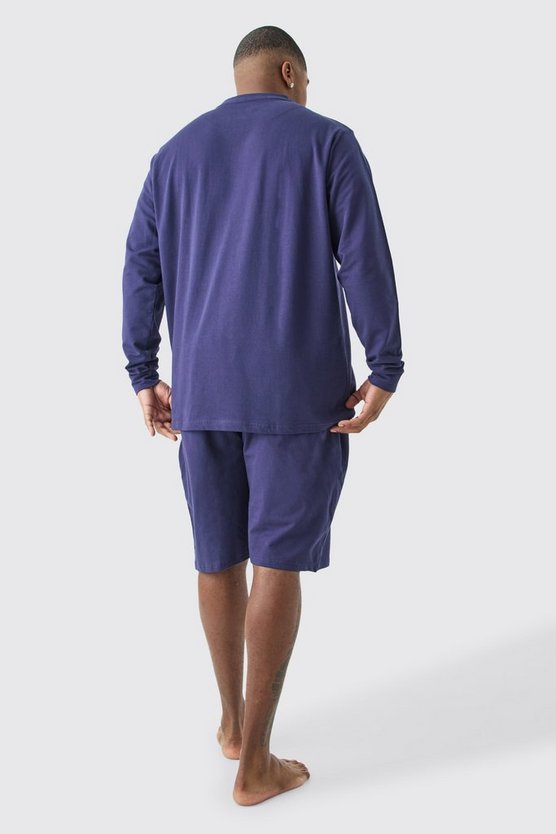 Plus weiches Loungewear-Oberteil und Jogginghose