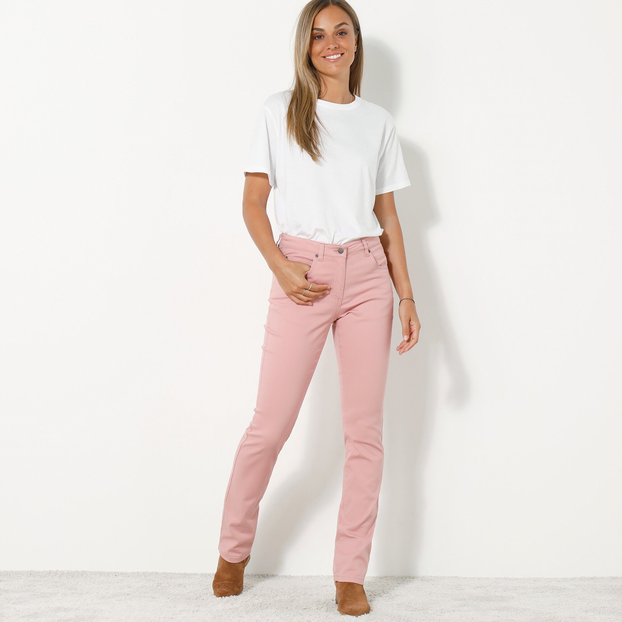 Pantalon sculptant coupe 5 poches