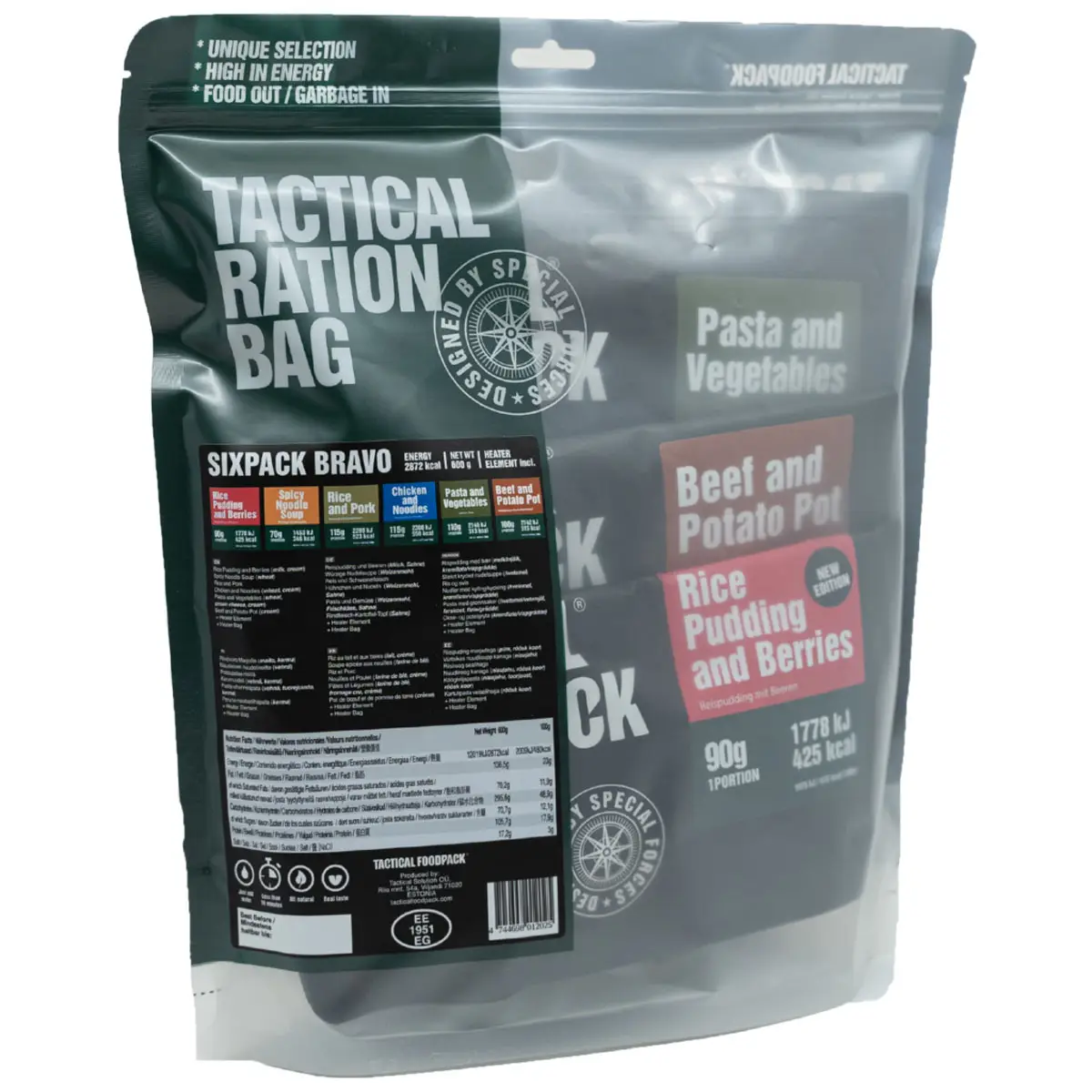 Tactical Foodpack Sixpack Bravo