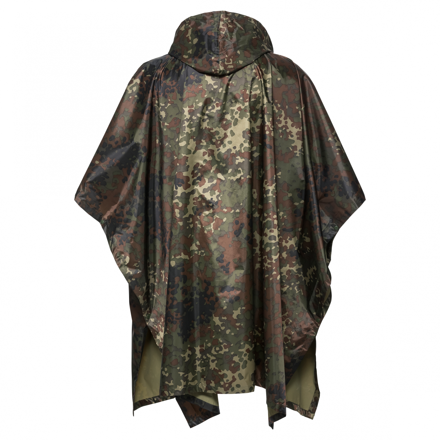 il Lago Basic Unisex Poncho Camou