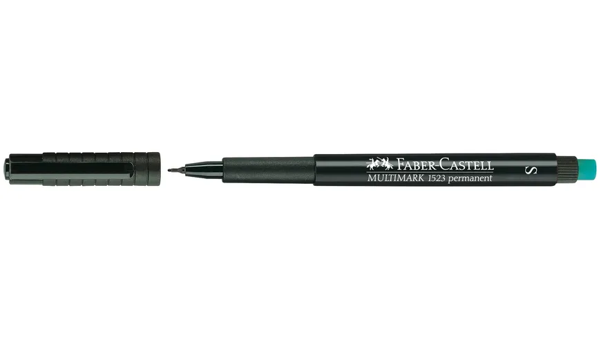 FABER-CASTELL CD-Marker Castell Multi S super fein permanent schwarz