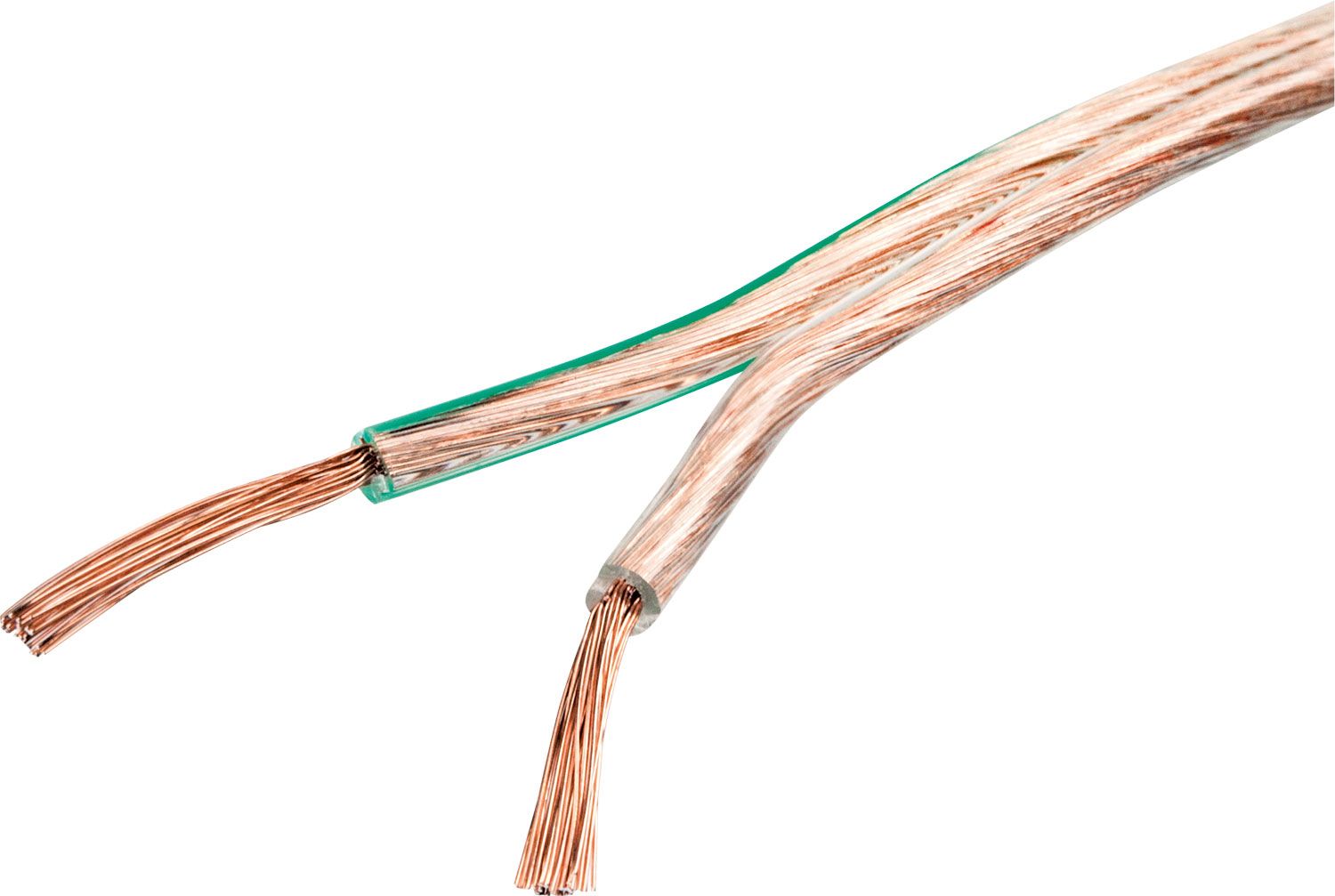 Schwaiger LSK3410 10 Meter 1,5mm Transparentes Lautsprecherkabel