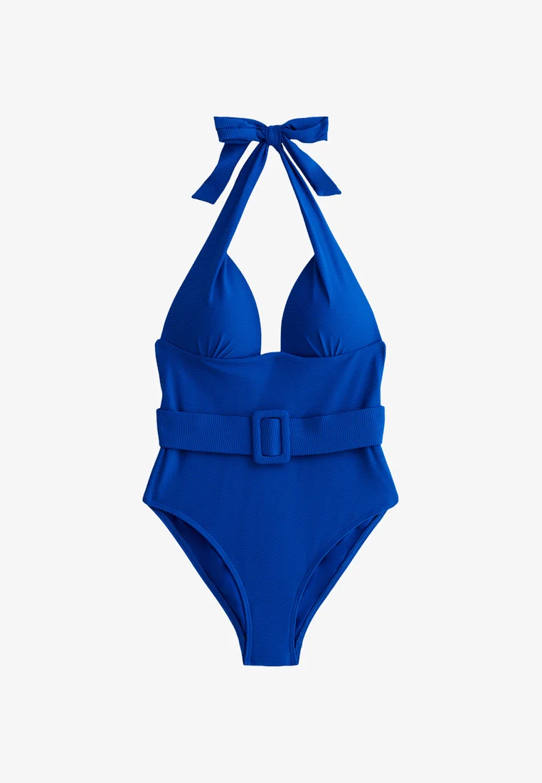 Traje de baño Halter Illusion de New Look
