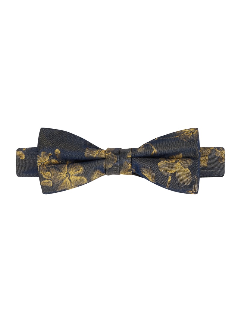 Fliege und Einstecktuch im Set in gold