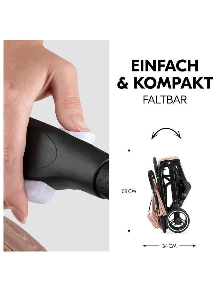 Hauck Reisebuggy & Sportwagen Travel N Care Plus mit in braun,schwarz günstig kaufen onesize