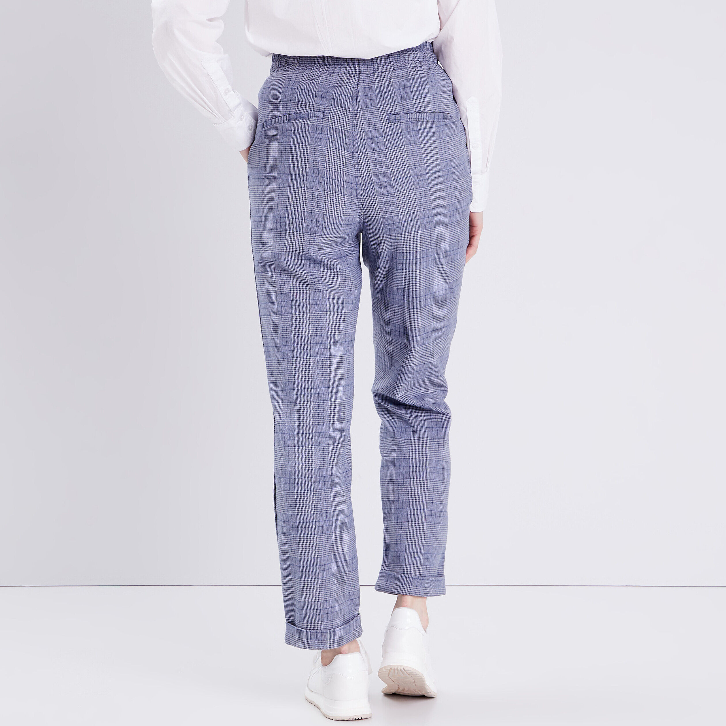Pantalon city large beige femme | Cache Cache