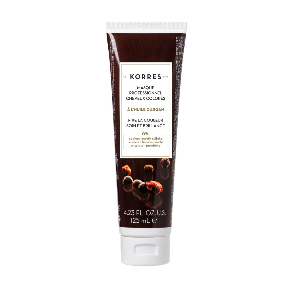 korres Masque Post-Coloration huile d'Argan MASQUE