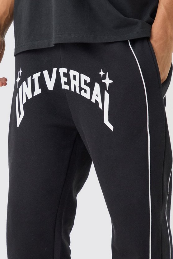 Jogginghose mit Universal-Print