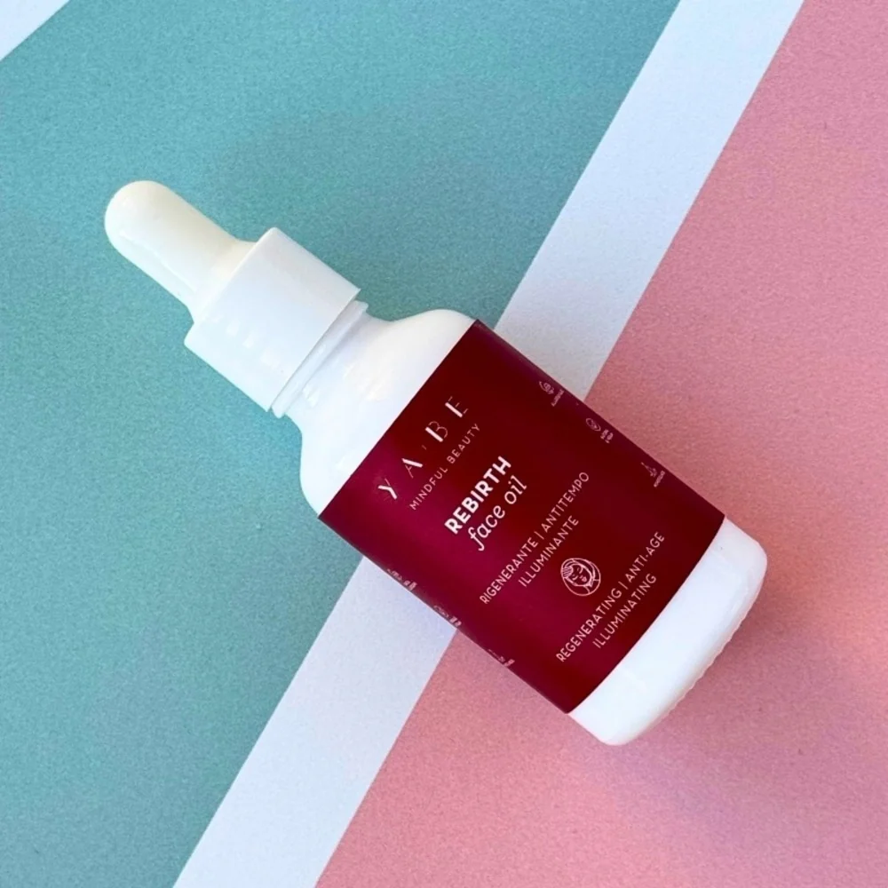 Óleo Facial REBIRTH - Óleo facial antirrugas, tratamento noturno antirrugas