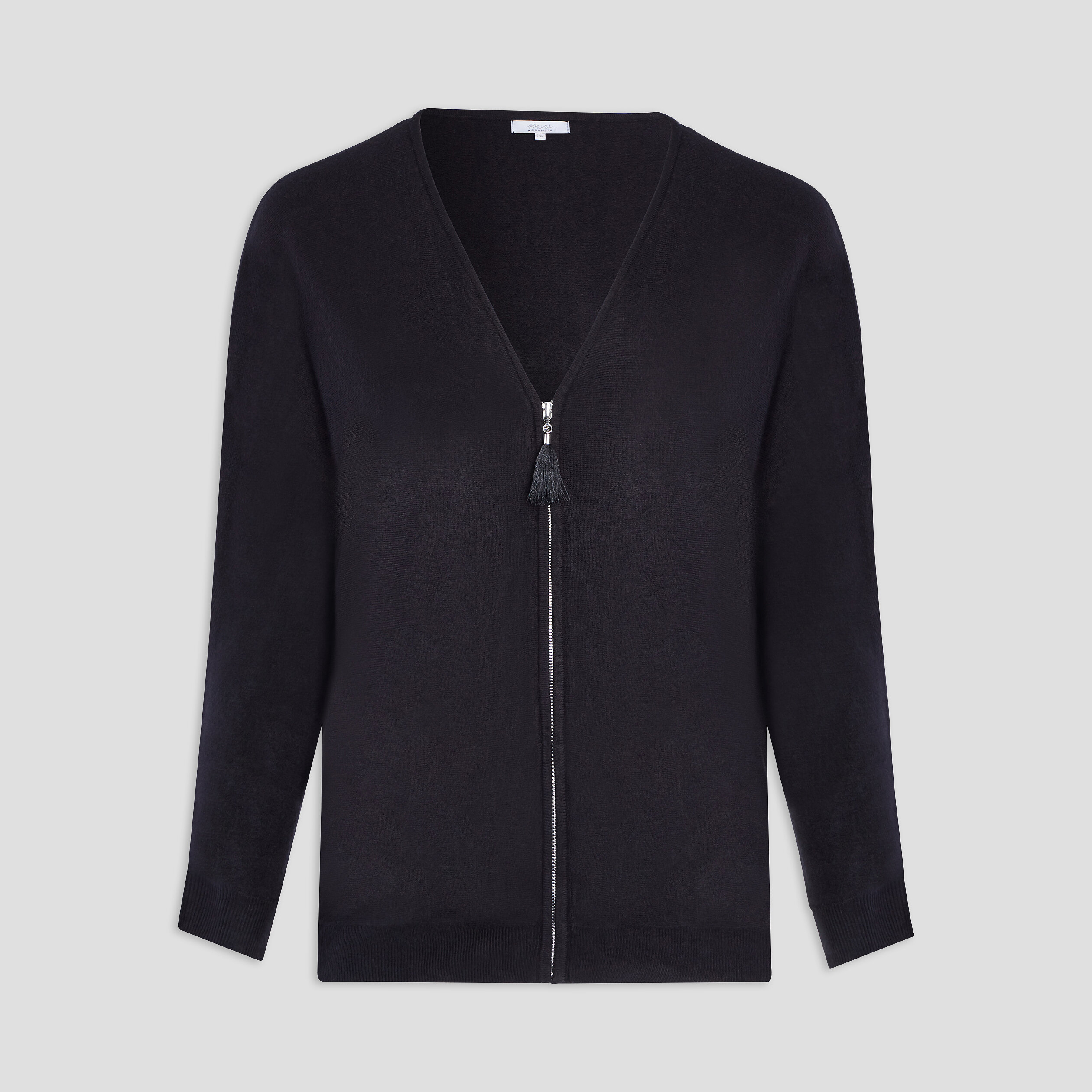 Gilet zippé grande taille noir femme grande taille | La Halle
